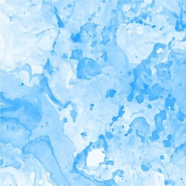 蓝色的背景，水彩画的Grunge纹理