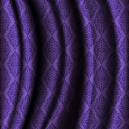 紫色布底饰