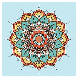 曼荼羅背景設計