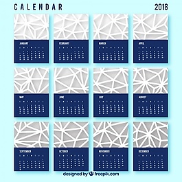 幾何日歷2018