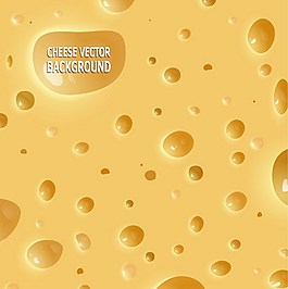 黄色美味奶酪背景图