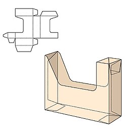 黄色纸盒设计图片