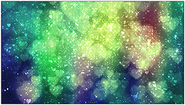 綠色閃光背景星空光點特效背景視頻素材