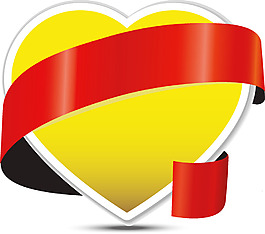 愛(ài)心圖標(biāo)矢量素材源文件