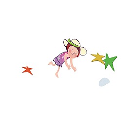 手繪兒童游戲元素