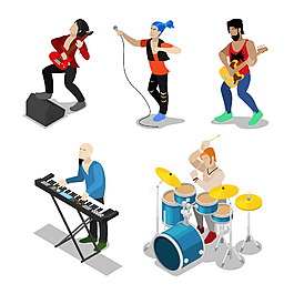 音樂人插畫