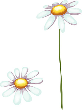 太陽(yáng)花卡通植物矢量素材