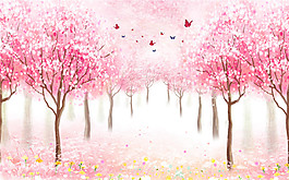 梦幻桃花