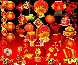 喜慶燈籠新年喜慶素材
