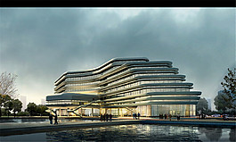 城市創(chuàng)意建筑設(shè)計(jì)圖
