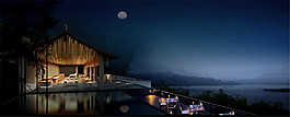 夜色下的建筑景觀
