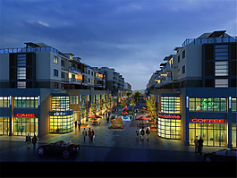 建筑景觀效果圖
