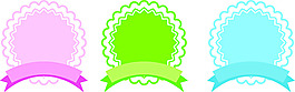 卡通純色標(biāo)簽設(shè)計(jì)