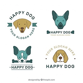 狗的標志集