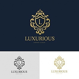 奢侈品logo模板
