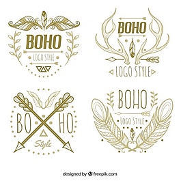 各種各樣的波西米亞標(biāo)志