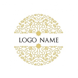 花logo模板