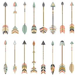彩色箭頭收藏