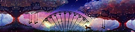 摩天轮梦幻童话LED大屏幕