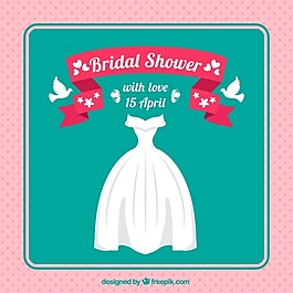 新娘礼服及婚礼请柬