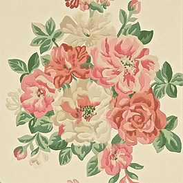 粉色花束圖案壁紙