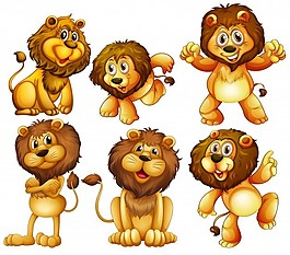 獅子座插圖