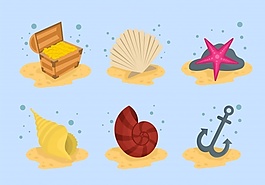 海洋元素集合