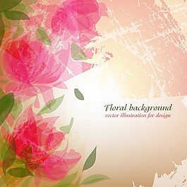 春天浪漫花束花瓣綻放