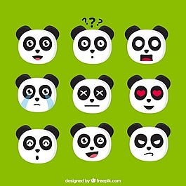 表情包表情熊貓