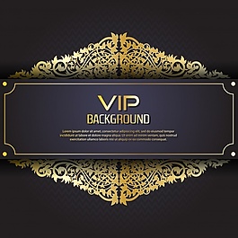 VIP的金色背景
