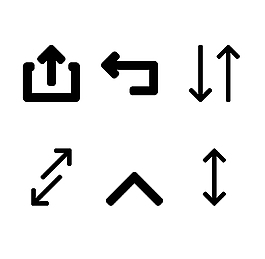 箭頭UI圖標(biāo)