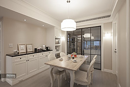 現(xiàn)代美式餐廳裝修效果圖