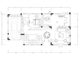 現代家裝平面圖