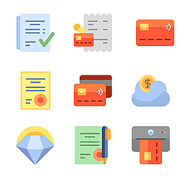 銀行金融圖標ICON