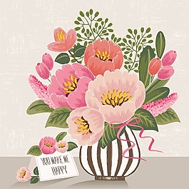 唯美花環(huán)花環(huán)婚慶海報(bào)矢量設(shè)計(jì)素材