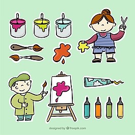 小畫家素描與繪畫工具