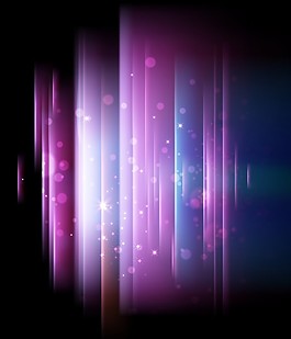 明亮的光星火花爆發