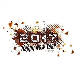 新年背景迷離