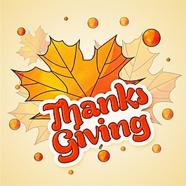 感恩節(jié)的裝飾背景