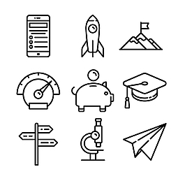 線性圖標ICON