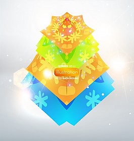 三角圖形圖案圣誕未來(lái)