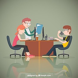 年輕的上班族