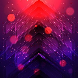 現(xiàn)代未來高科技抽象背景箭元素。