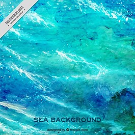 藝術(shù)的海洋背景