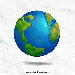 手繪地球
