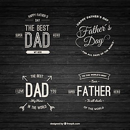 古董父親節(jié)徽章收集