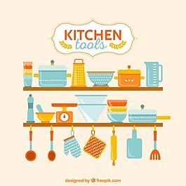 豐富多彩的廚房用具