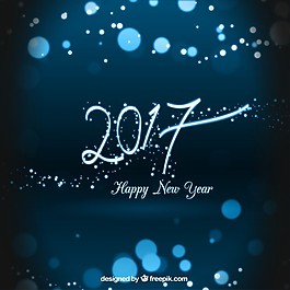 布魯斯新年快樂2017背景