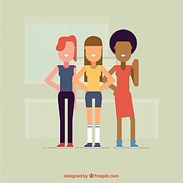 卡通女人