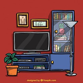 家具的插圖